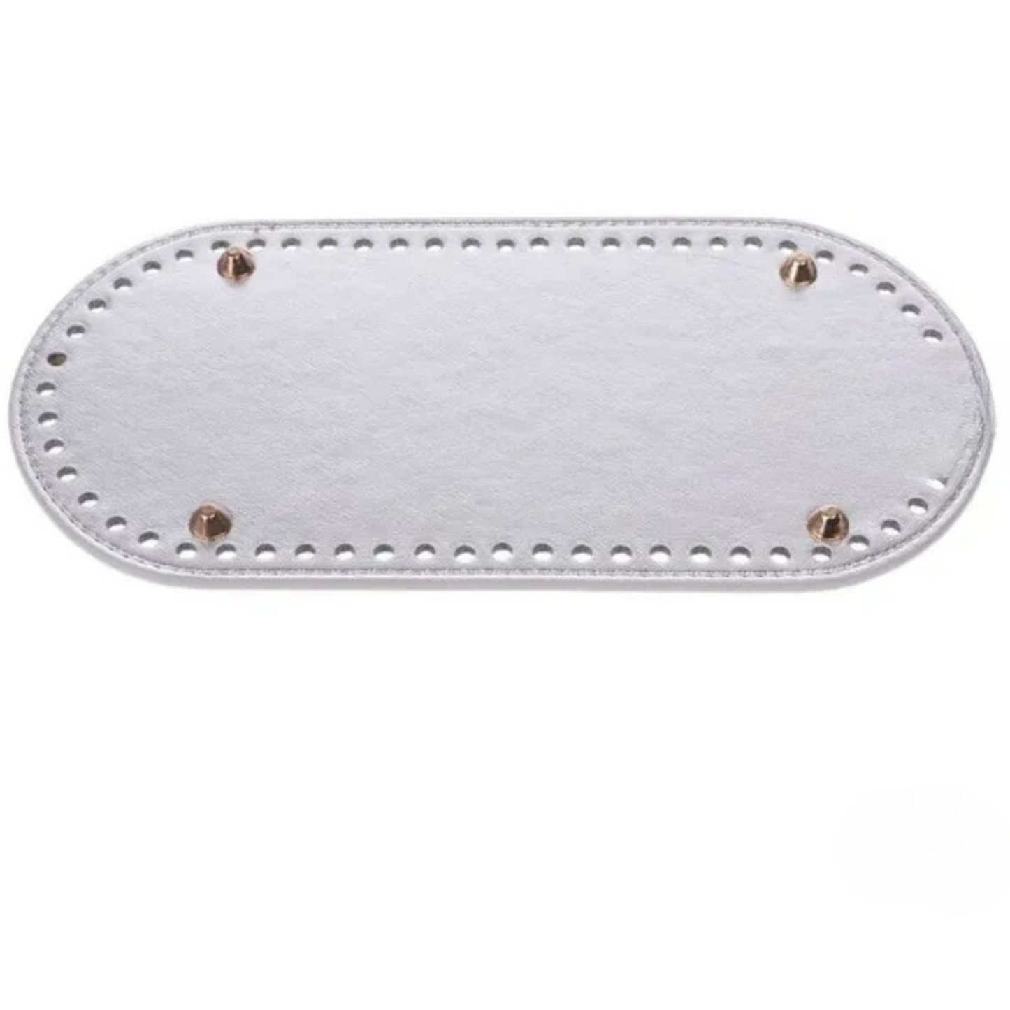 Leather Base with holes for Crochet Bag Making