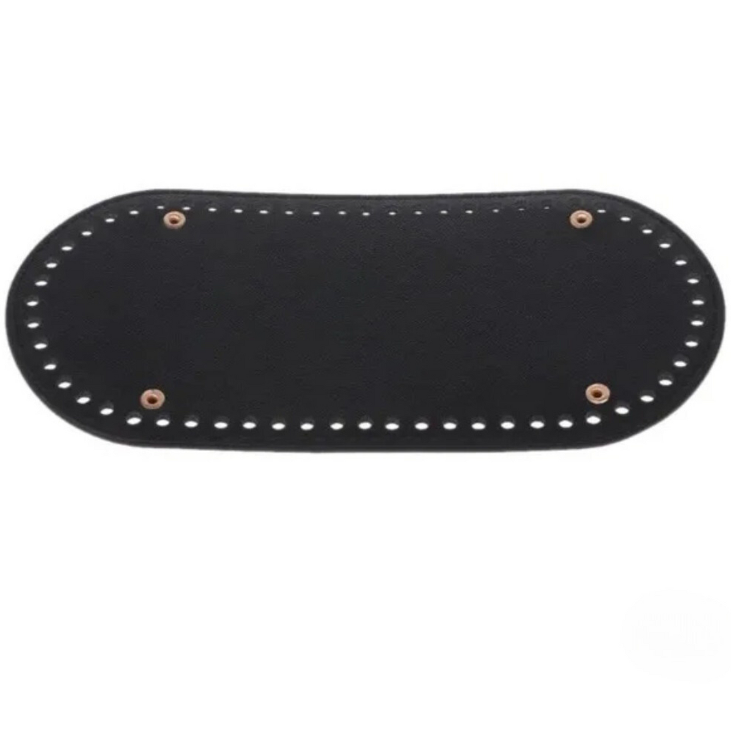 Leather Base with holes for Crochet Bag Making