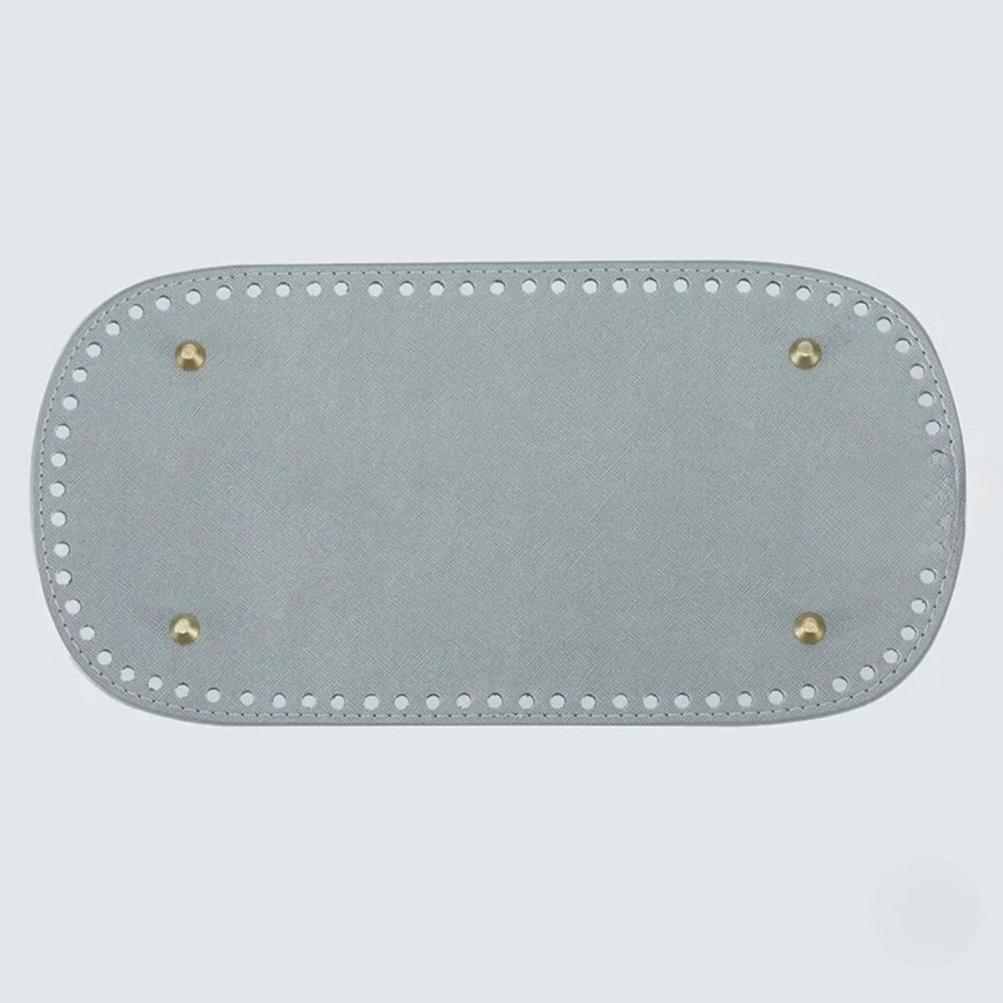 Leather Base with holes for Crochet Bag Making