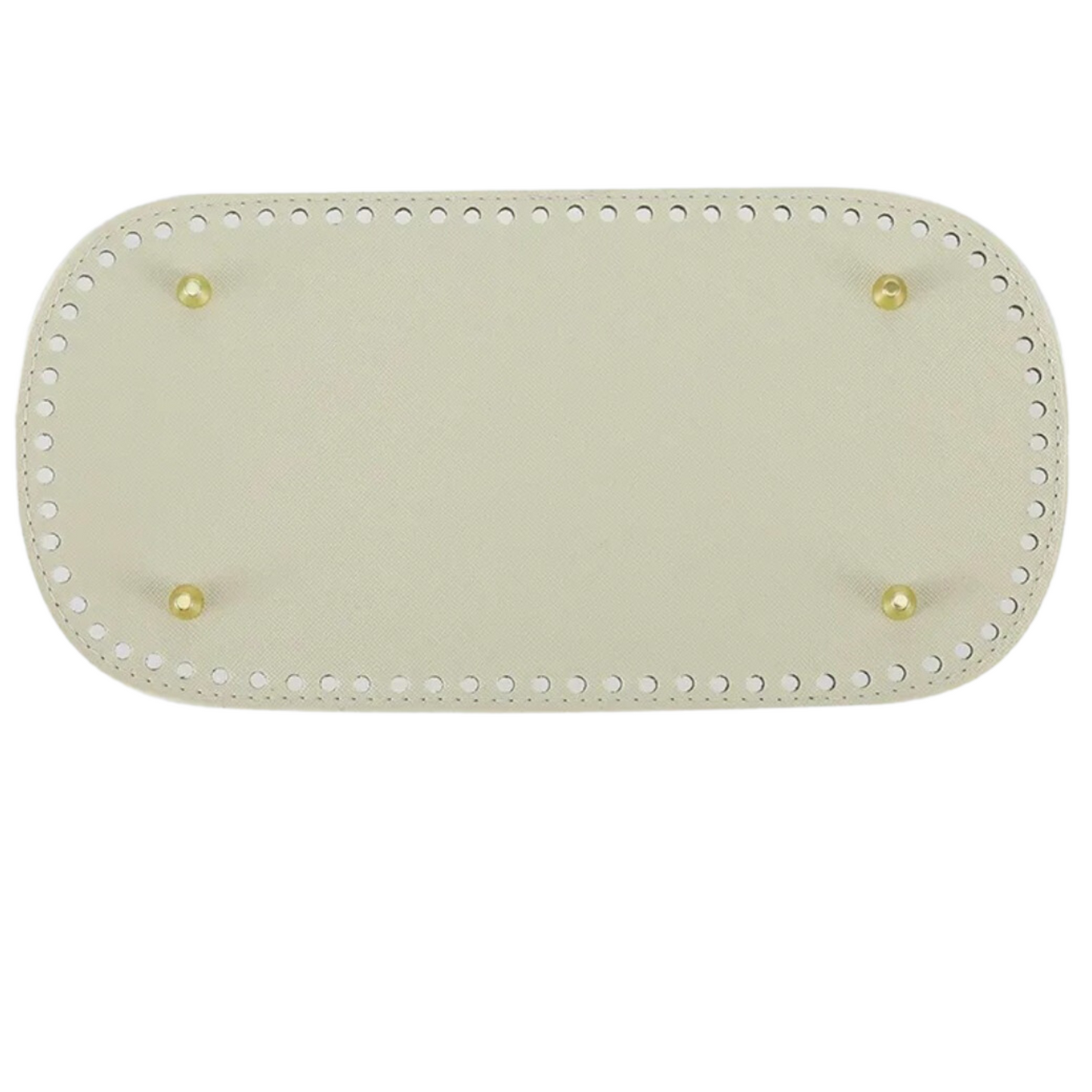 Leather Bottom with holes for Crochet Bag Making