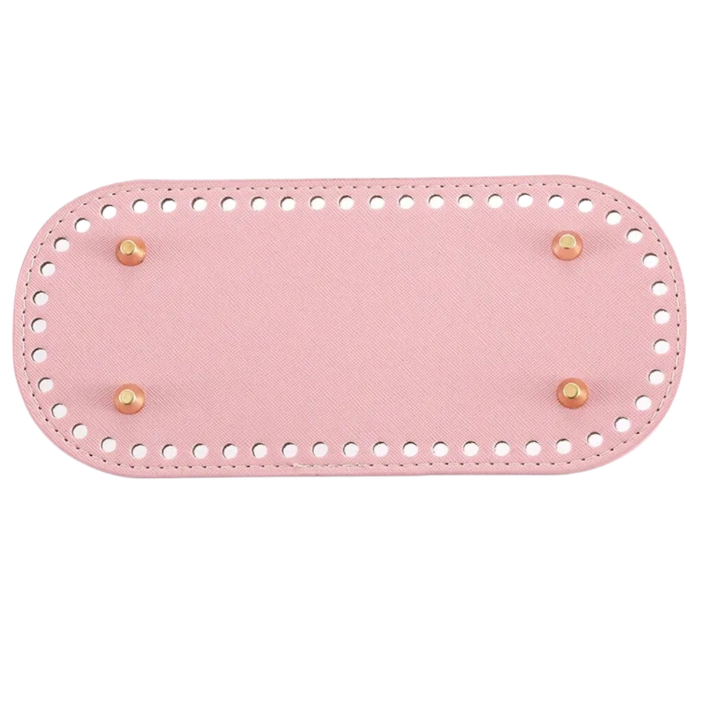 Leather Bottom with holes for Crochet Bag Making