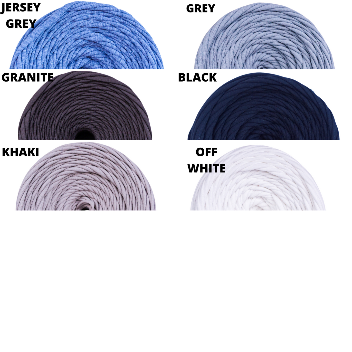 Bundle of t-shirt yarn and basket wooden rectangular base  dark colors