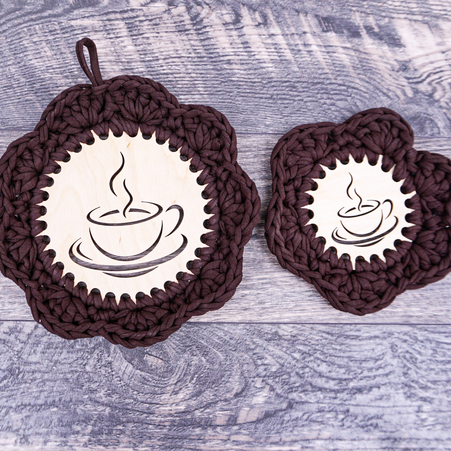 Crochet Coaster and Trivet KIT
