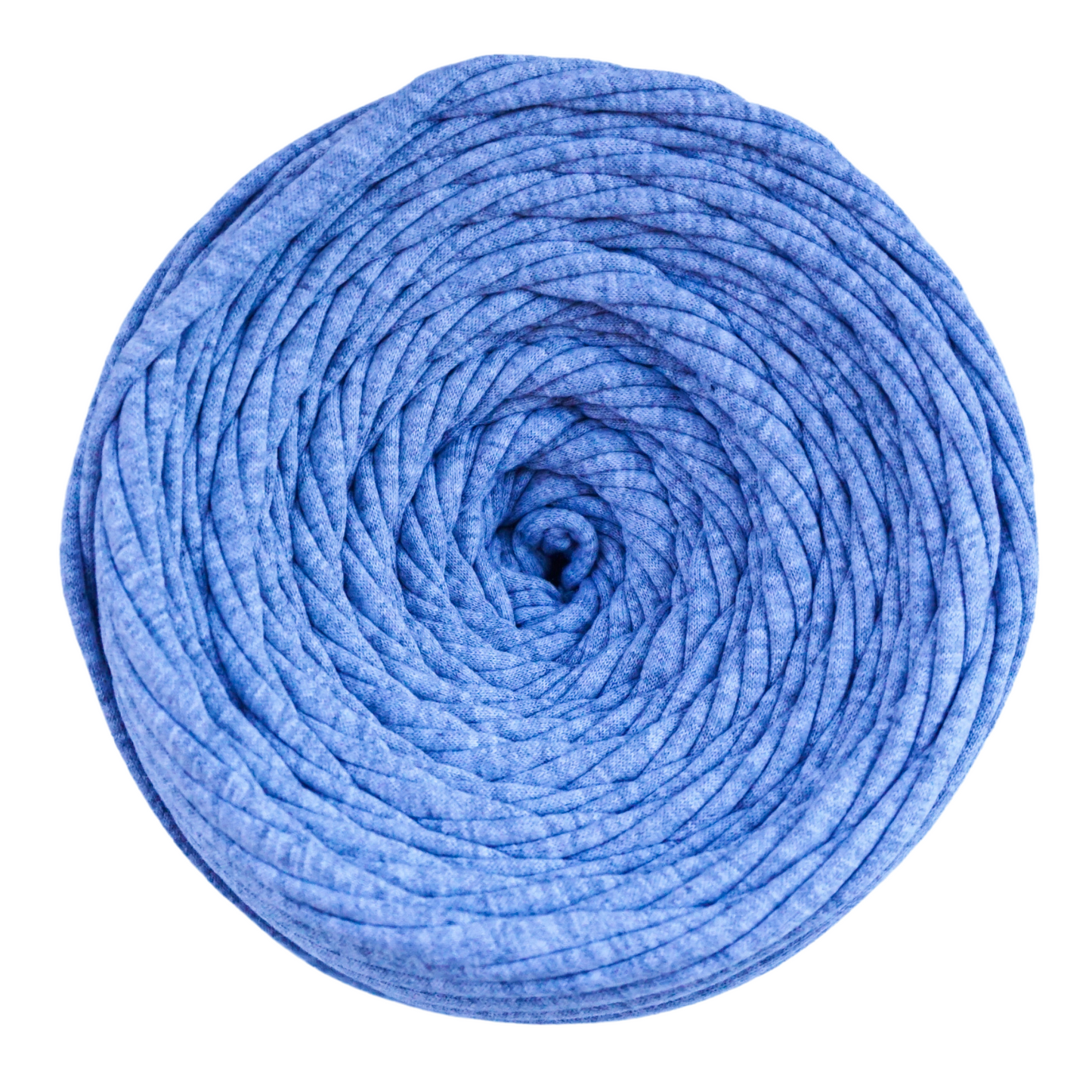 T-shirt yarn for crocheting baskets, bags, rugs and home decor. Jersey grey
