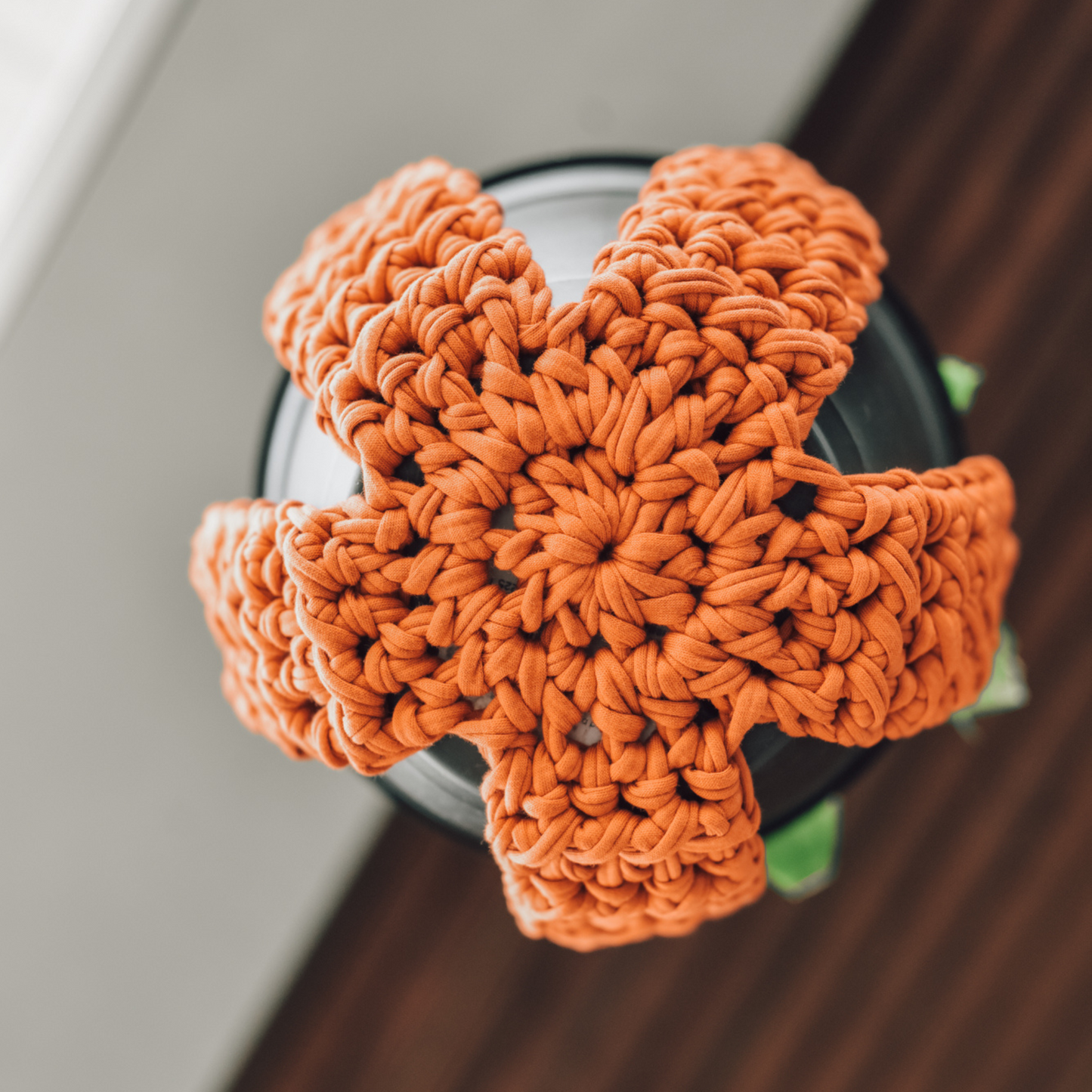 Crochet hanging planter Kit